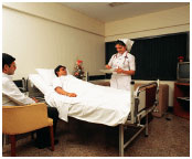 Bombay Hospital in India