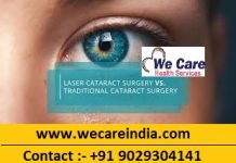 How does Traditional Cataract Surgery differ from Laser Cataract Surgery